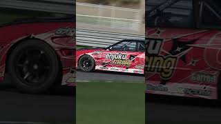 Drifting with Enjuku Racing Nissan Skyline R32 assetocorsa drifting [upl. by Kcered909]