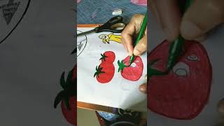 aha tamatar bade majedaar ytshort youtubeshorts artoflifeplz subscribe like art artfullife [upl. by Theresita]