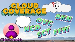 Cloud coverage Metar Part 3 Few scattered broken overcast  explained in 60 seconds English [upl. by Lednyc736]