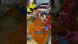 Amazing Jaggery Making 🤩 Process From Sugarcane ❤️ rap automobile hiphop streetfood choppin [upl. by Kemeny966]