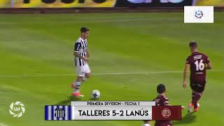 TODOS LOS GOLES Superliga 2017 18 Fecha 1 [upl. by Ethelin546]