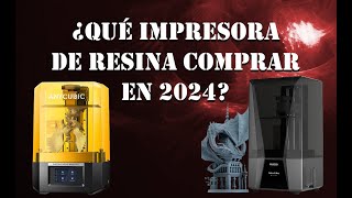 💯 Qué IMPRESORA de RESINA 3D comprar en 2024 💯 [upl. by Siuqaj]