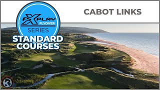 FSX PLAY Course Flyover  Cabot Links Golf Course  Standard Courses [upl. by Sorgalim280]