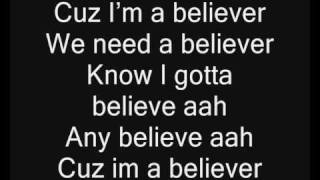 Timbaland Im a believer Lyrics HQ [upl. by Utir459]