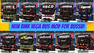 NEW BMR VEGA MOD FOR BUS SIMULATOR INDONESIA  live jaigurubus [upl. by Nyrraf]