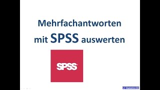 Mehrfachantworten auswerten und interpretieren SPSS [upl. by Lanod178]