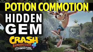 Potion Commotion Hidden Gem Location  Crash Bandicoot 4 Its About Time [upl. by Callahan644]