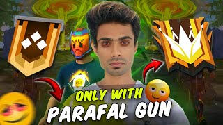 GOLD TO GRANDMASTER WITH ONLY PARAFAL 😱🔥 RASHIQ DB rashiqdb 69DB [upl. by Laemaj]