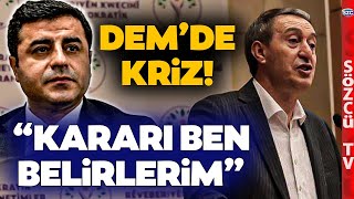 DEM Partideki Selahattin Demirtaş Krizini İsmail Saymaz Anlattı Eşi İçin Bunu İstemiş [upl. by Ayotna]