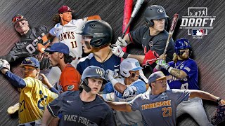 The Official Batflip Podcast 2024 MLB Mock Draft [upl. by Karlik]