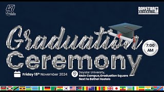 Daystar University 47th Graduation Ceremony [upl. by Hittel]