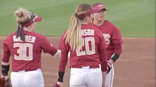 FSU Softball vs Minnesota 2018 Game 2 [upl. by Ttirb967]