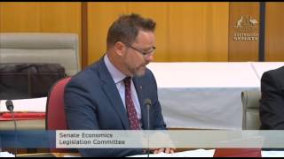 Senate Estimates  Economics Committee ASIC [upl. by Hadnama]