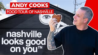 The best places to eat in Nashville Andy Cooks Food Tour [upl. by Rosenblast]