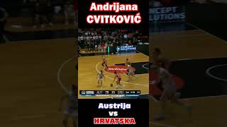 Andrijana Cvitković vs Austrija [upl. by Hsetirp]