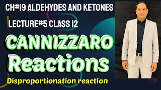 Ch19 Lec5  Cannizzaro Reactions Disproportionation reaction Mechanism Class 12organic [upl. by Gilpin]