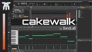 How To Use Cakewalk by Bandlab  Tutorial For Beginners FREE DAW [upl. by Evol]