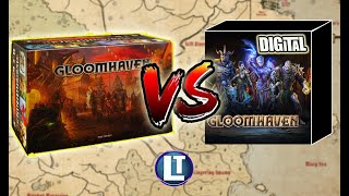 Gloomhaven DIGITAL vs CARDBOARD Board Game  Top 10  Which is Better [upl. by Sid]