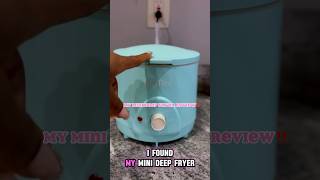 My mini deep fryer review ‼️🤌🏽 myminideepfryer youtubeshorts fryerrecipes amazon walmart [upl. by Chaffin]