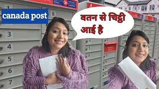 Canada Post Inside the Community Mailbox SystemHow we receive our mail in CANADA🇨🇦Daily vlog [upl. by Wilow283]