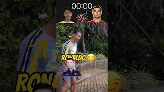 Ronaldo react her family sprint 🥶🥶 football ronaldo messi trending ytshorts [upl. by Ynaffit]