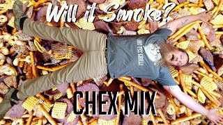 Will It Smoke  Episode 4 Chex Mix [upl. by Vinita527]