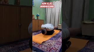 Mandukasana🧘‍♂️🧘‍♀️🧘‍♂️🧘‍♀️yoga mandukasana youtubeshorts [upl. by Merissa]