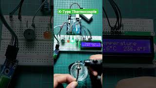 Measure Temperature using KType thermocouple sensor [upl. by Ameer733]