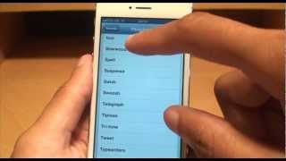 iPhone 5 Ringtones  Tones Out of the Box iOS6 [upl. by Faustena]