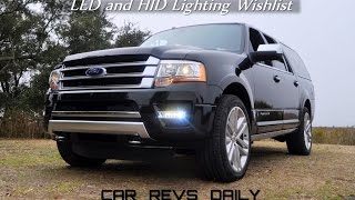 2015 Ford Expedition Platinum  Wishlist and Custom LED Lighting Ideas [upl. by Brittany]