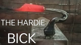 ANVIL HARDIE HOLE ATTACHMENT blacksmith filipino knife diy metalworks shorts pinoypanday wip [upl. by Cirek]