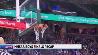 MHSAA basketball highlights March 25 2023 [upl. by Linell351]