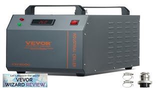 VEVOR Industrial Water Chiller CW3000 80W AirCooled Industrial Water Cooler Cooling Review [upl. by Breena]