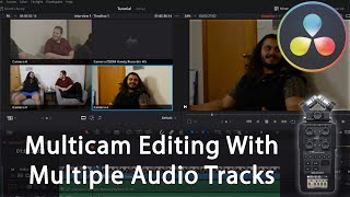 Multicam Editing In Davinci Resolve 16 Tutorial [upl. by Jemma]