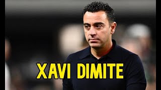 XAVI DIMITE COMO ENTRENADOR DEL BARÇA Y LOS VICTIMISTAS SEÑALAN AL MADRID [upl. by Nitnilc]