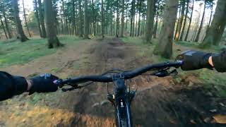 Deister Ü30 Trail  Canyon Spectral ONfly  Neues Bike testen im Matsch [upl. by Anitniuq]