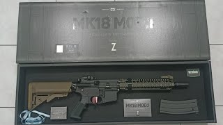 review gbbr tokyo marui mk18 mod1 full metal resmi grafir [upl. by Concepcion47]