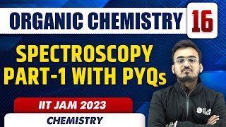 Spectroscopy Part1 With PYQs  Organic Chemistry 16  Chemistry  IIT JAM 2023 [upl. by Gary409]