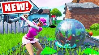 Fortnite MINI GOLF With BALLERS Fortnite Creative Mode [upl. by Nwahsd]