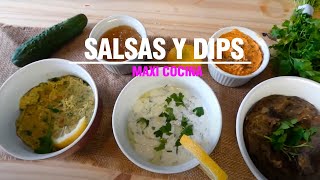 5 Dips y Untables Saludables para acompañar tus Picadas [upl. by Navada]