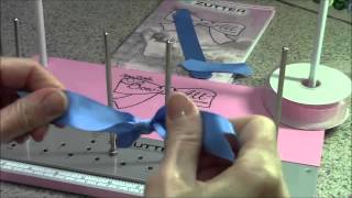 Zutter BowitAll Tutorial  Bow Making Basics with Really Reasonable Ribbon [upl. by Shannon705]