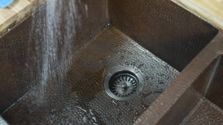 Care and Cleaning for Elkay Copper Hammered Sinks [upl. by Resneps577]