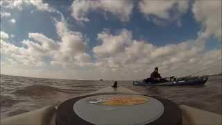 Pesca en kayak Pesca de pejerrey en el Río de la Plata [upl. by Sonnie]