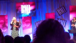 Faith Evans amp Timiney Figueroa Calling My Name at BMI Luncheonmp4 [upl. by Horbal222]