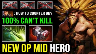 WTF UNKILLABLE MID BRISTLE Butterfly  Basher Unlimited Quill Spray 1v5 Max Spell Lifesteal Dota 2 [upl. by Veleda]