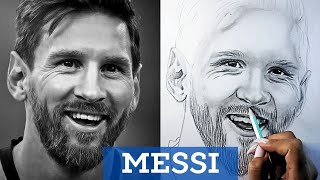 drawing Leo Messi💪👍 [upl. by Alicirp]