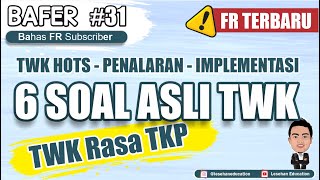 Bocoran Soal TWK Rasa TKP  FR TWK SKD CPNS 2024 [upl. by Eidnahs]