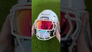 SHOCVisors Zero G Visor on a Riddell SpeedFlex fyp foryou foryourpage football gridiron [upl. by Bianca430]