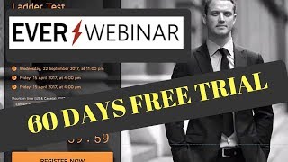 EverWebinar 60 Days Free Trial [upl. by Obadiah]