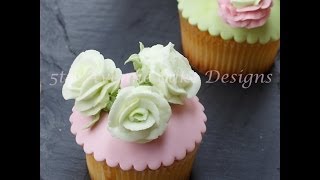 Royal Icing Ranunculus and Roses Tutorial [upl. by Ednalrim988]